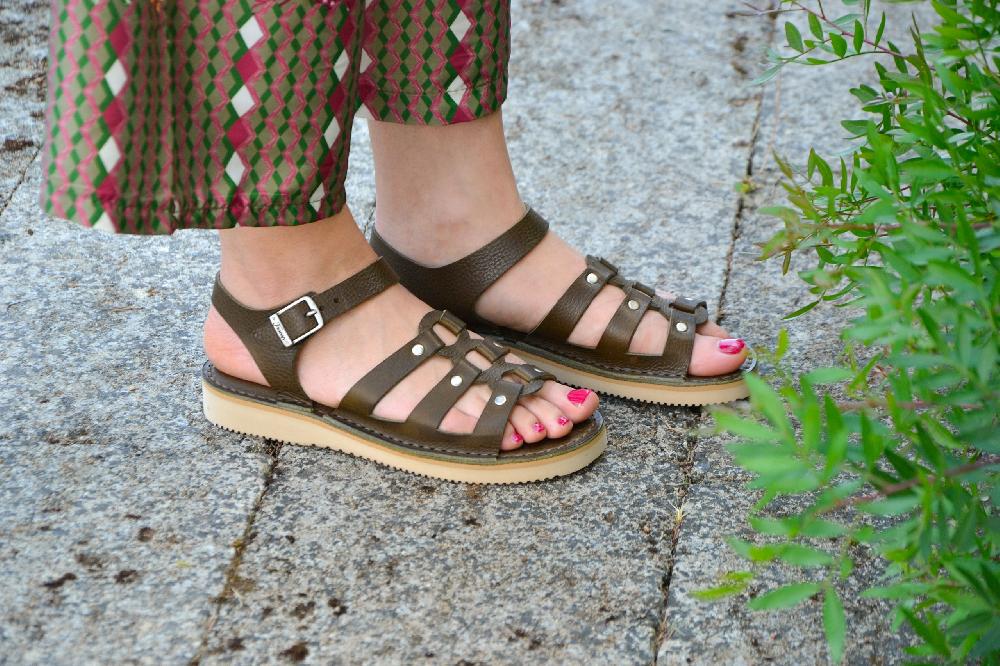 fracap D180 Oliv Sandals