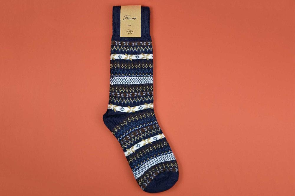 fracap Inca Navy Socks