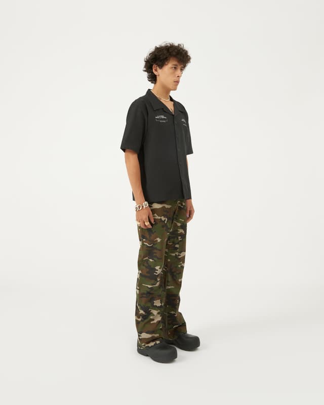 Fragile Flared Double Knee / Camouflage