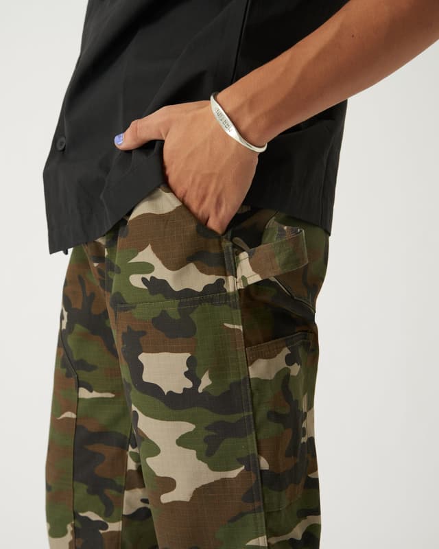 Fragile Flared Double Knee / Camouflage