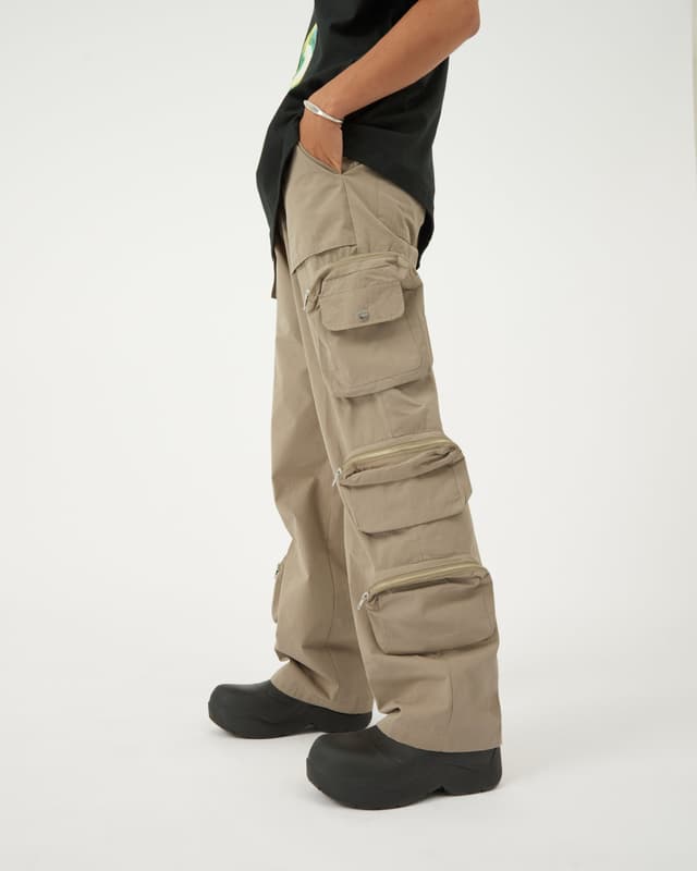Fragile FRAGILE® 12P Cargo Pants / Taupe