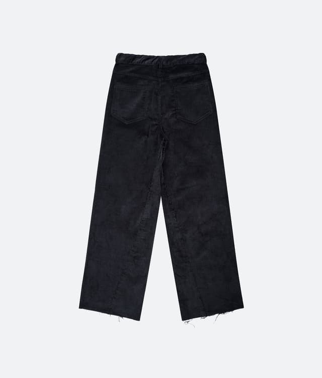 Fragile FRAGILE® Dark Gray Corduroy Trousers