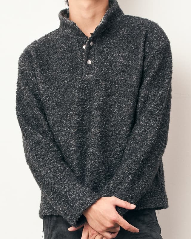 Fragile FRAGILE® Dark Gray Fleece Pullover
