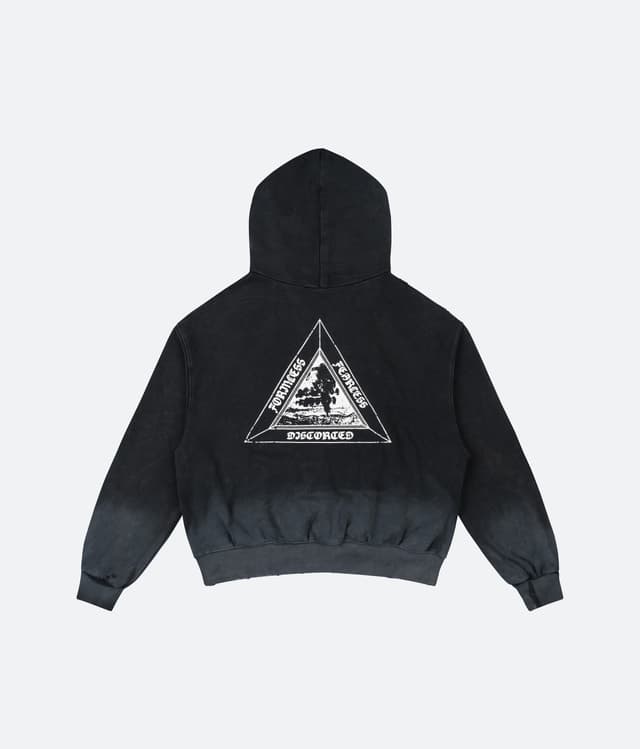 Fragile FRAGILE® Distorted Triangle Hoodie