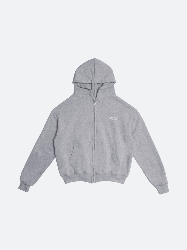 fragile FRAGILE® Heather Uniform Zip-up
