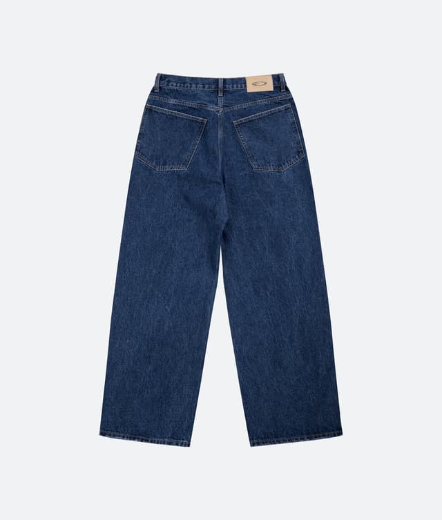 Fragile FRAGILE® Indigo Wash Baggy Denim