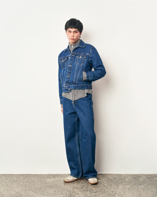 Fragile FRAGILE® Indigo Wash Baggy Denim
