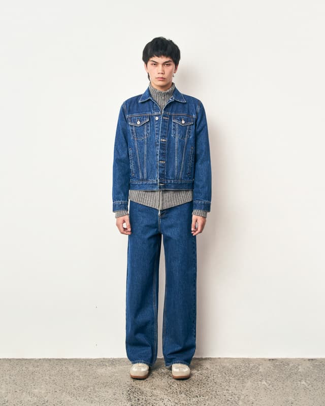 Fragile FRAGILE® Indigo Wash Denim Jacket