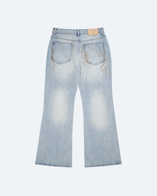 Fragile FRAGILE® Light Blue Flared Fit Denim