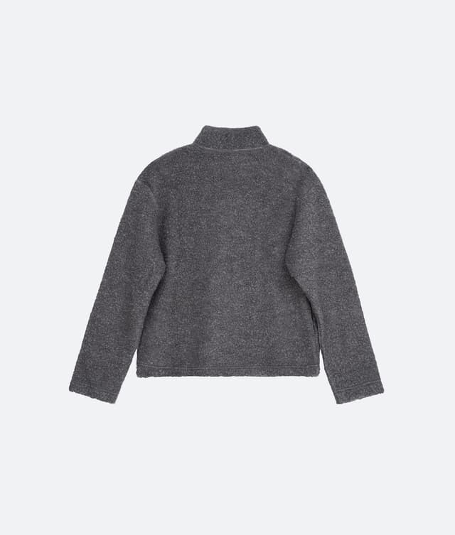 Fragile FRAGILE® Light Gray Fleece Pullover