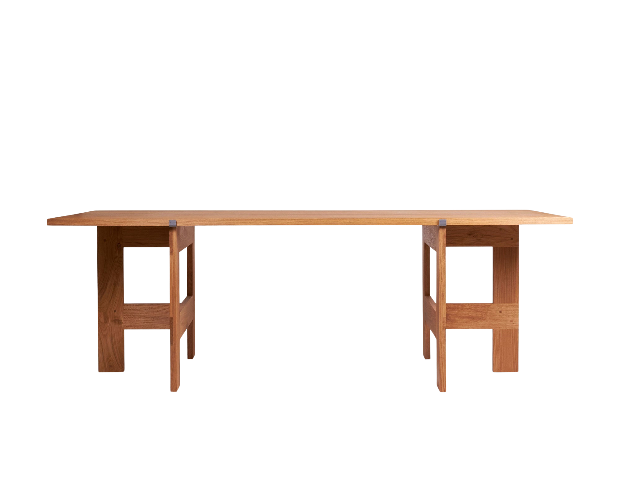 frama Farmhouse Trestle Table | Natural Oak | L220 Planks