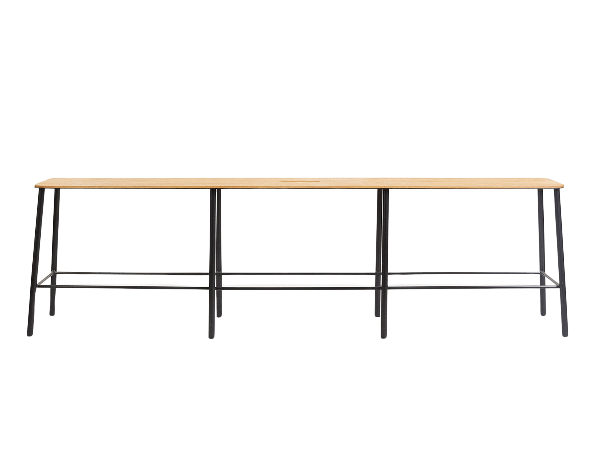 frama Adam Bench | Black / Oak | L160