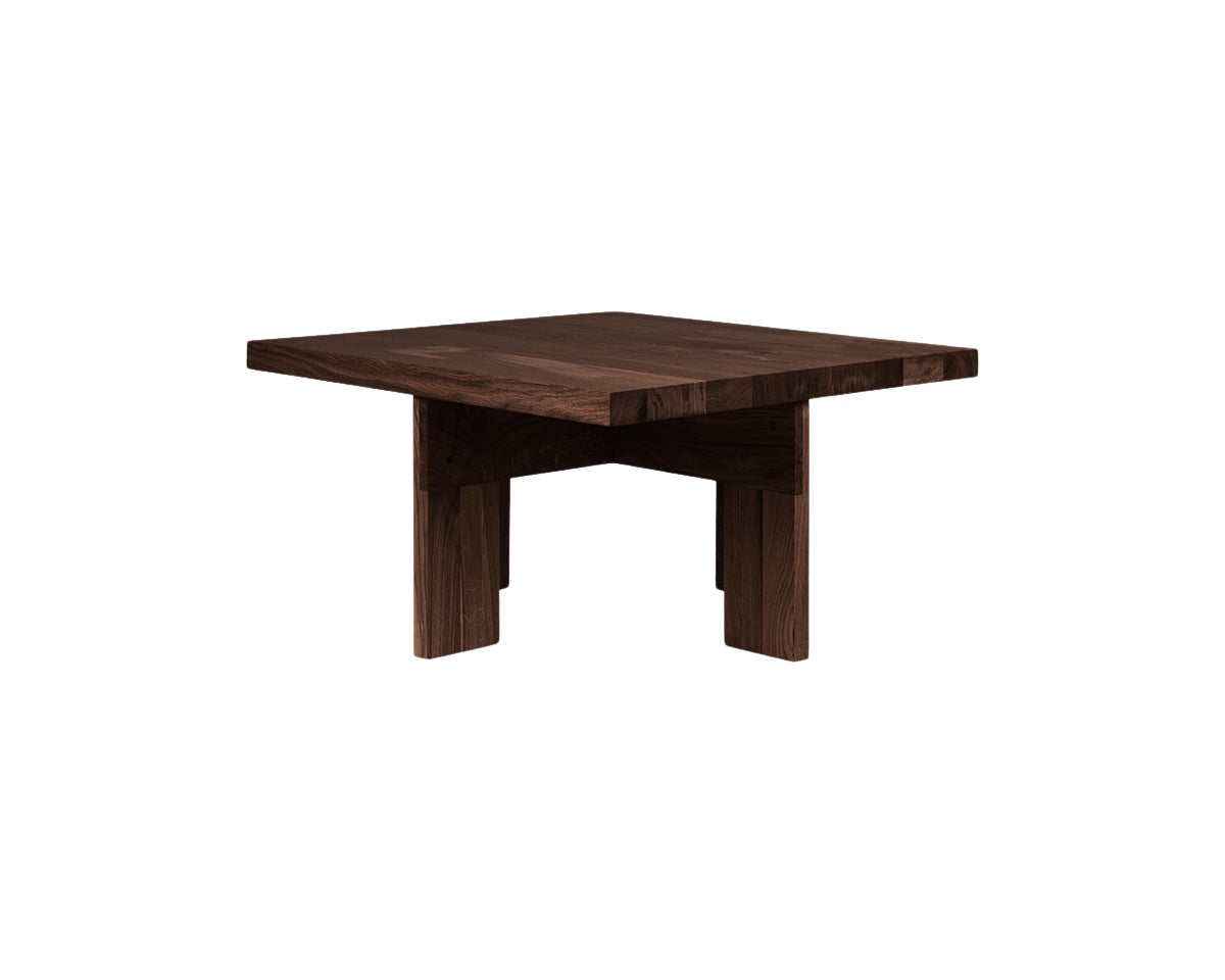 frama Farmhouse Coffee Table | Dark Oak | Square