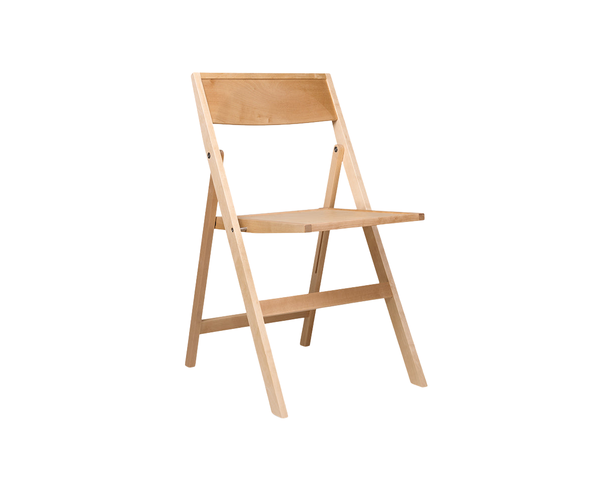 frama Folding Flat Chair | Natural Birch