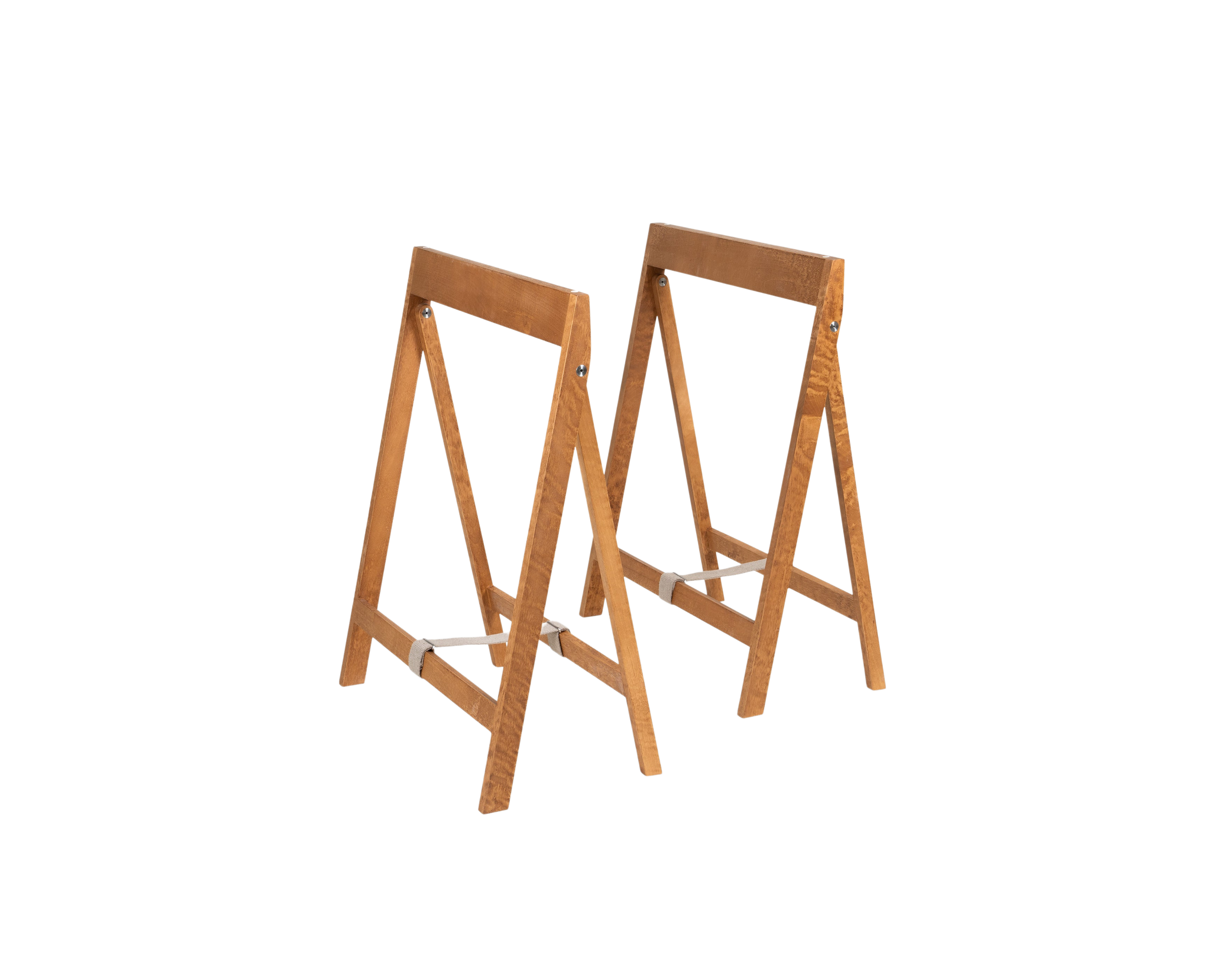 frama Folding Flat Table Trestles | Warm Brown Birch