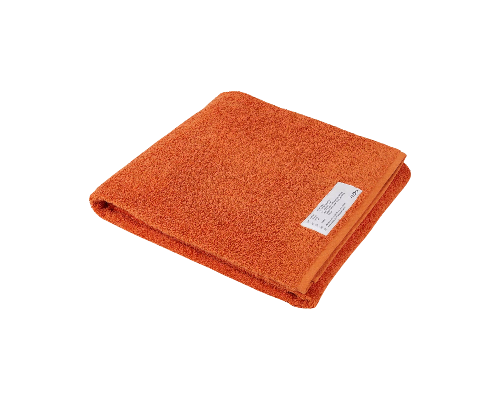 frama Heavy Towel | Burnt Orange | Bath Sheet