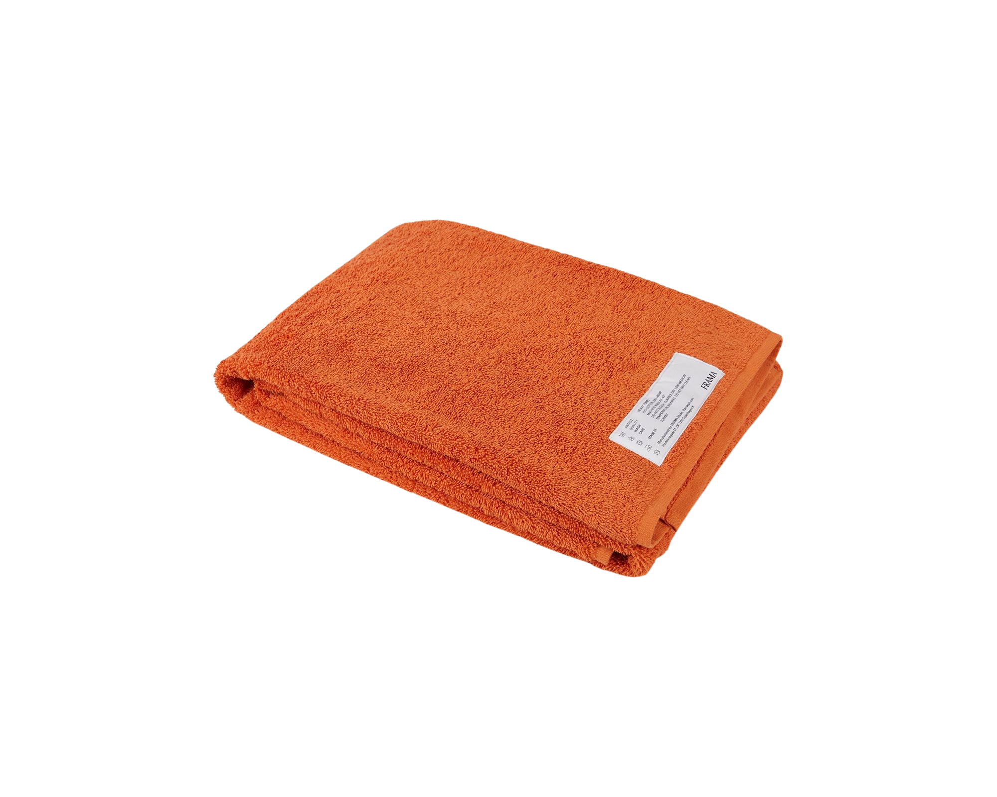 frama Heavy Towel | Burnt Orange | Bath Towel