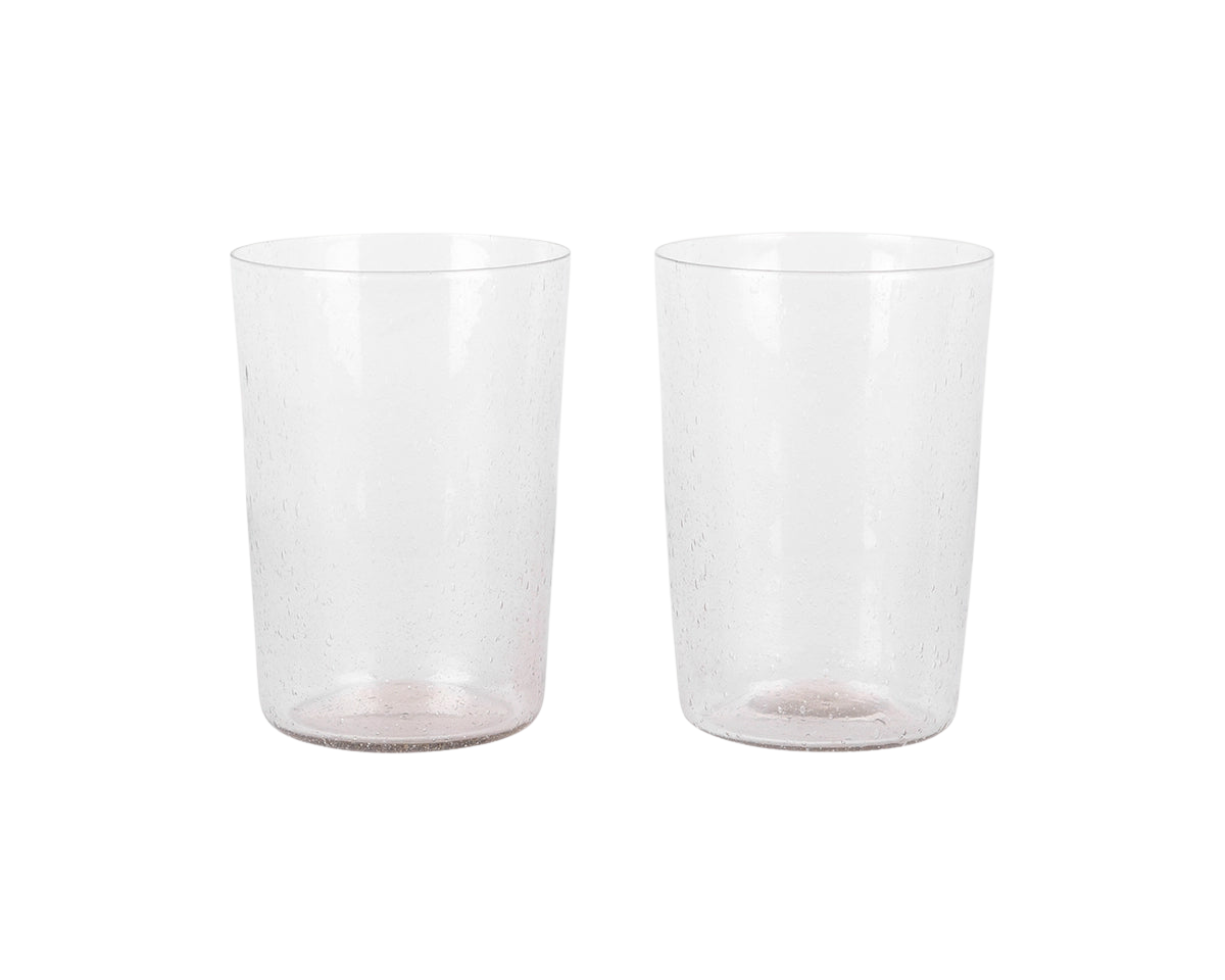 frama Isle Glass Set of Two | Light Smoke
