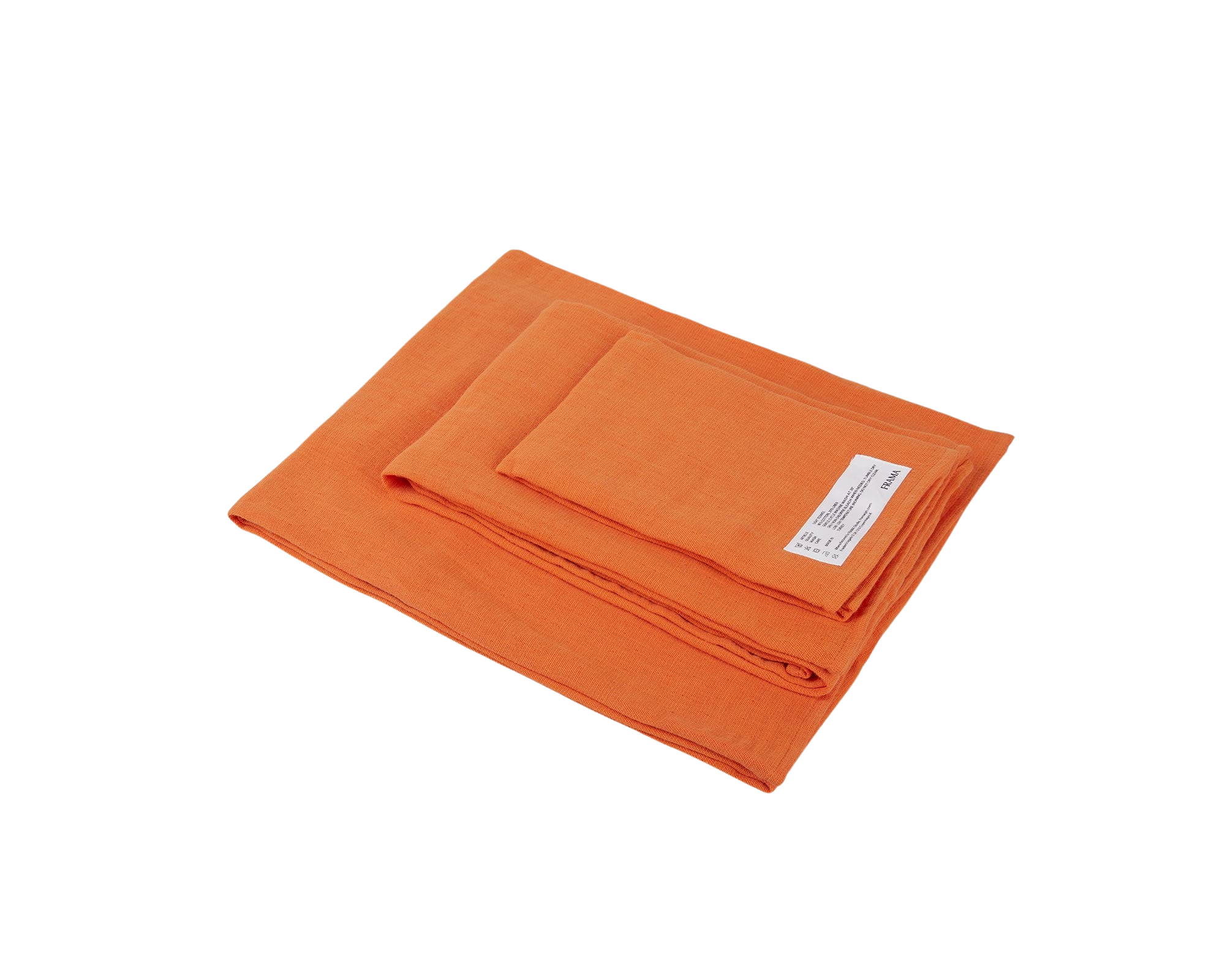 frama Light Towel Set | Burnt Orange
