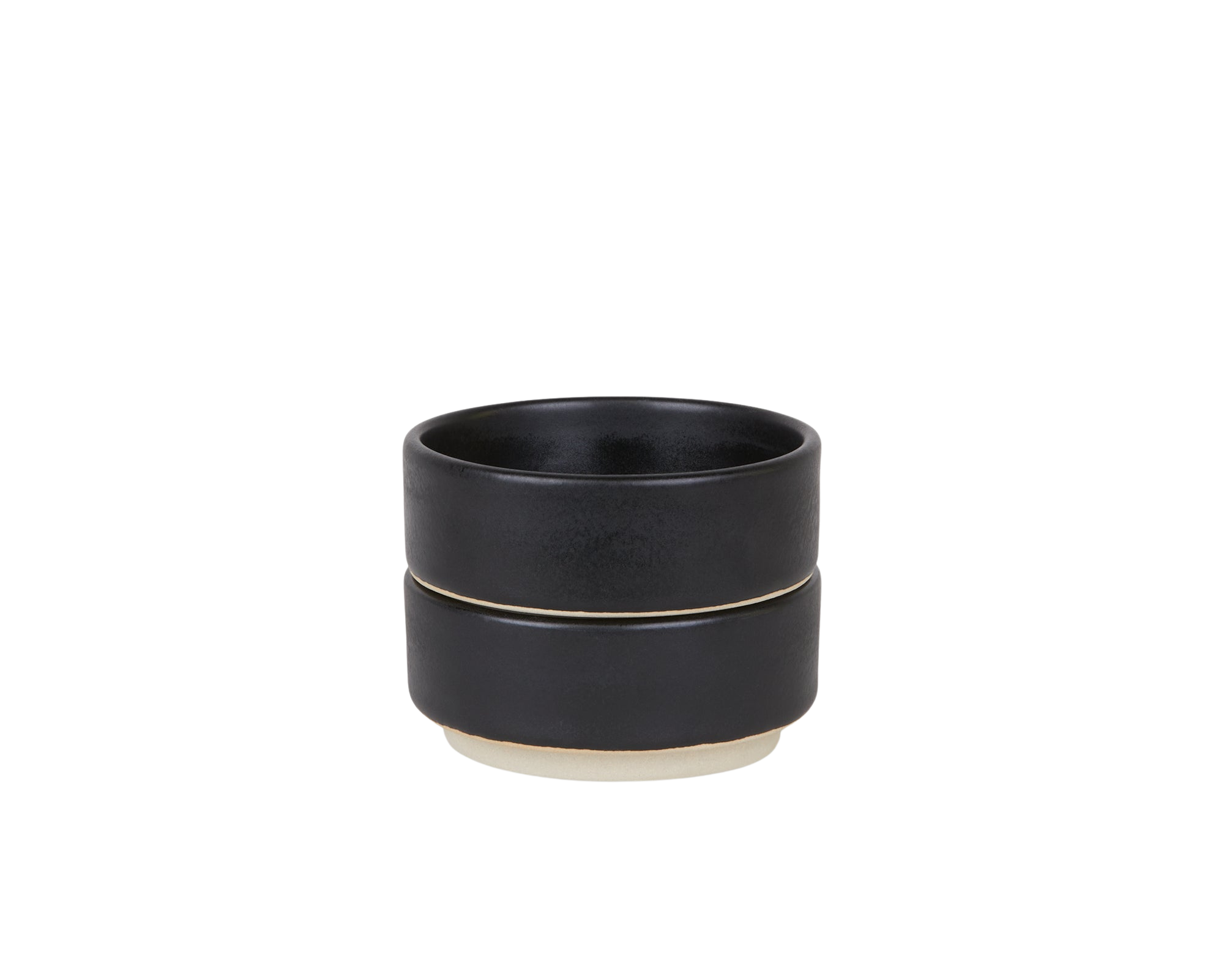 frama Otto Ceramic Bowls Set of Two | Black | Small