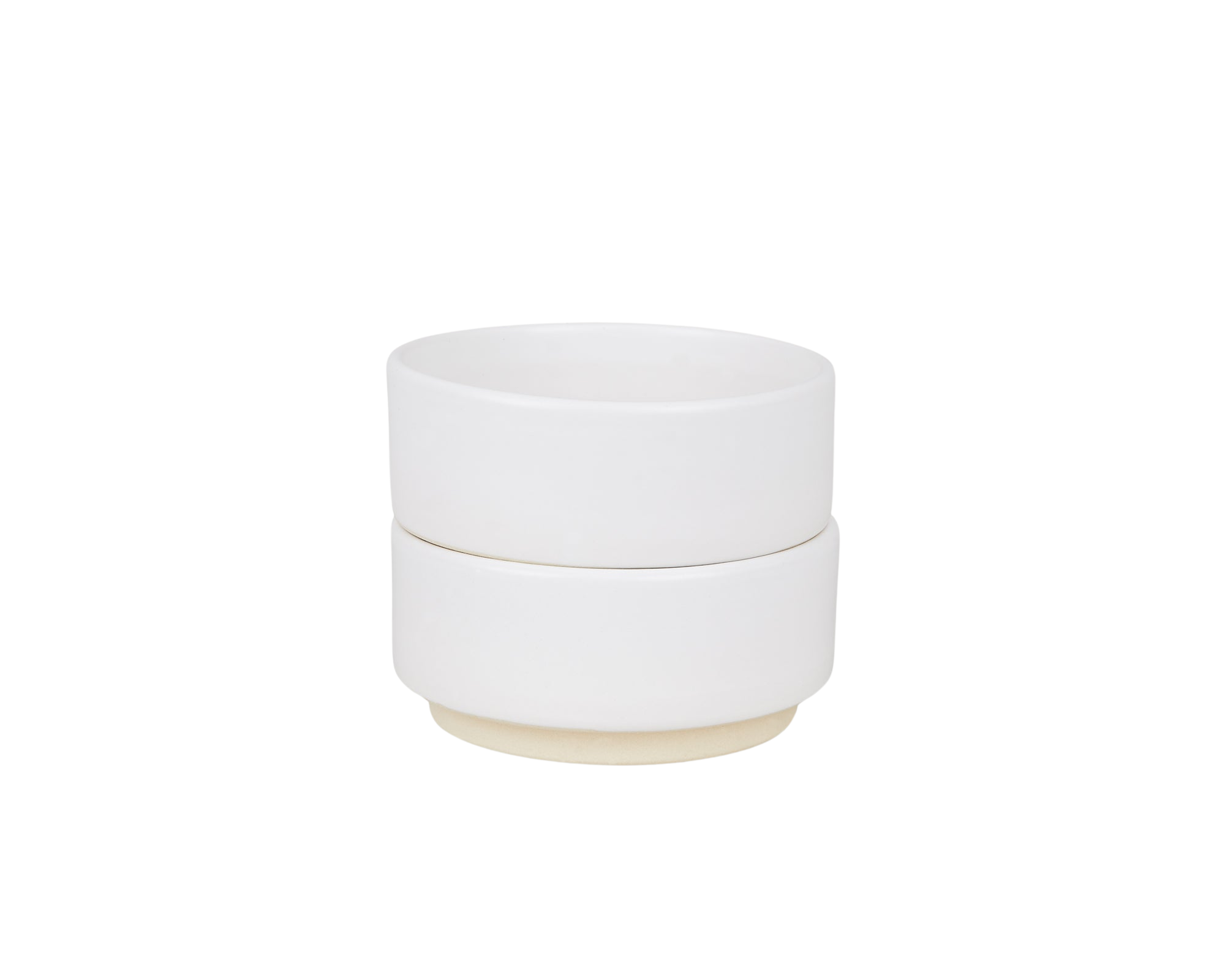 frama Otto Ceramic Bowls Set of Two | White | Medium