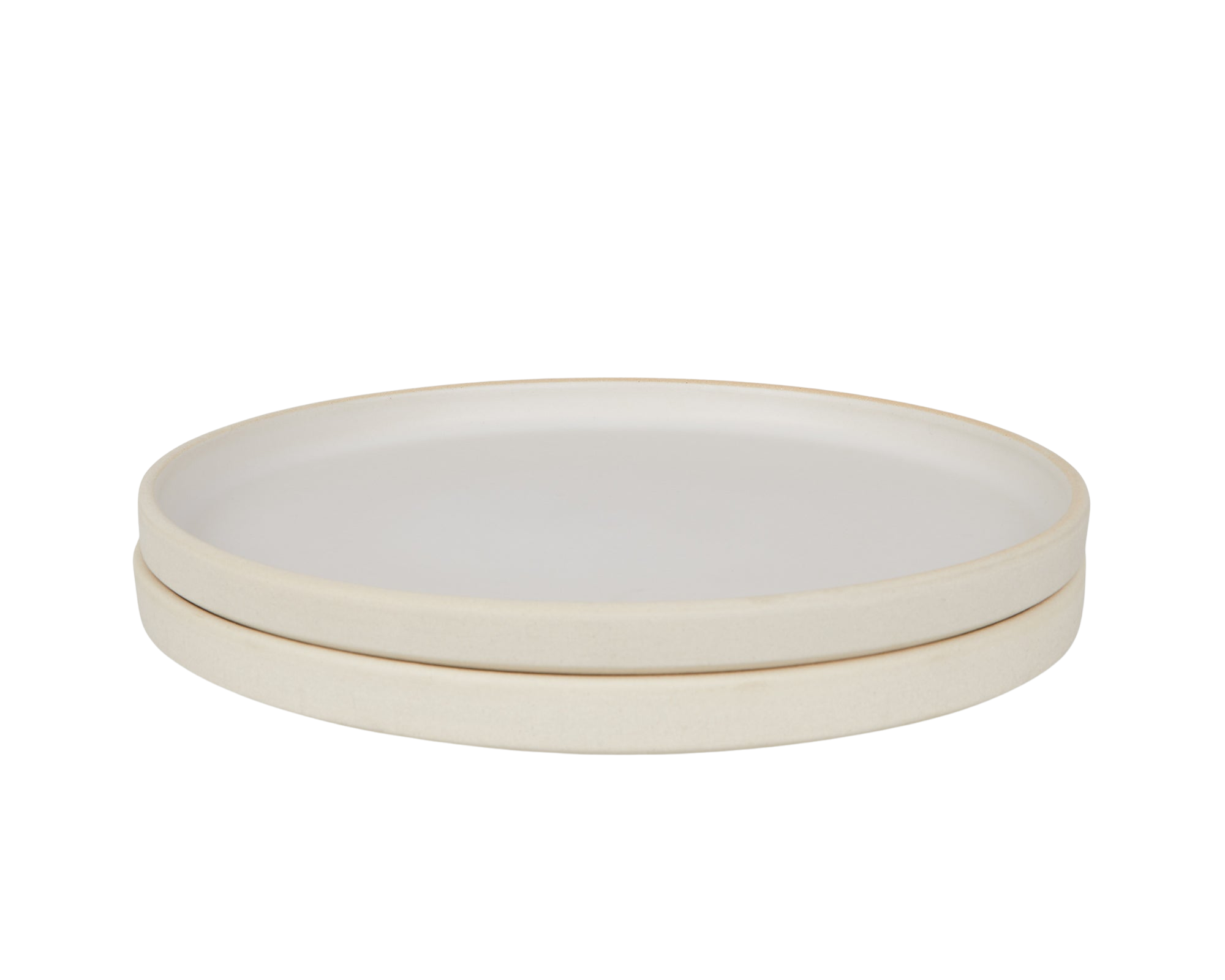 frama Otto Ceramic Plate Set of Two | Natural | Large