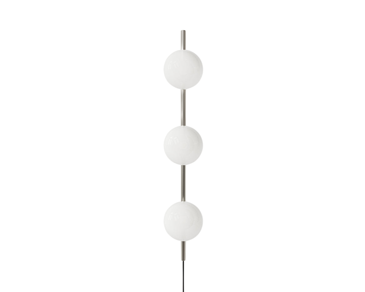 frama Ovoid Wall Lamp | Stainless Steel | Triple