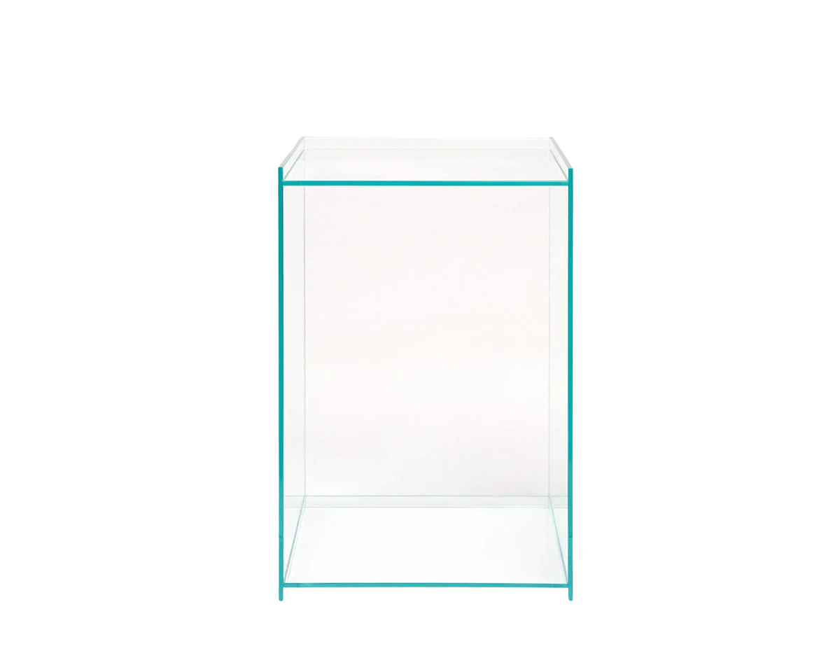 frama Rivet Box Table | Glass
