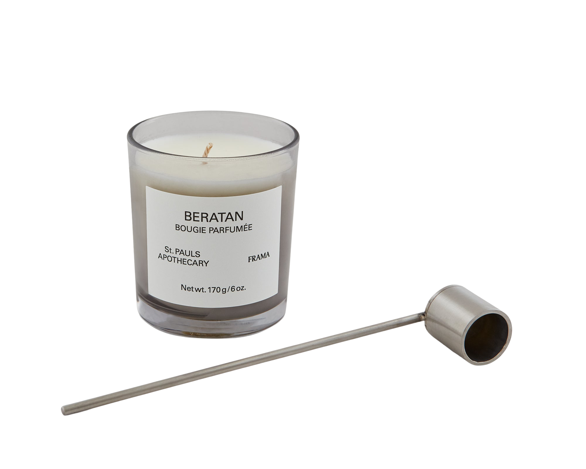 frama Scented Candle + Candle Snuffer | Beratan | 170 g