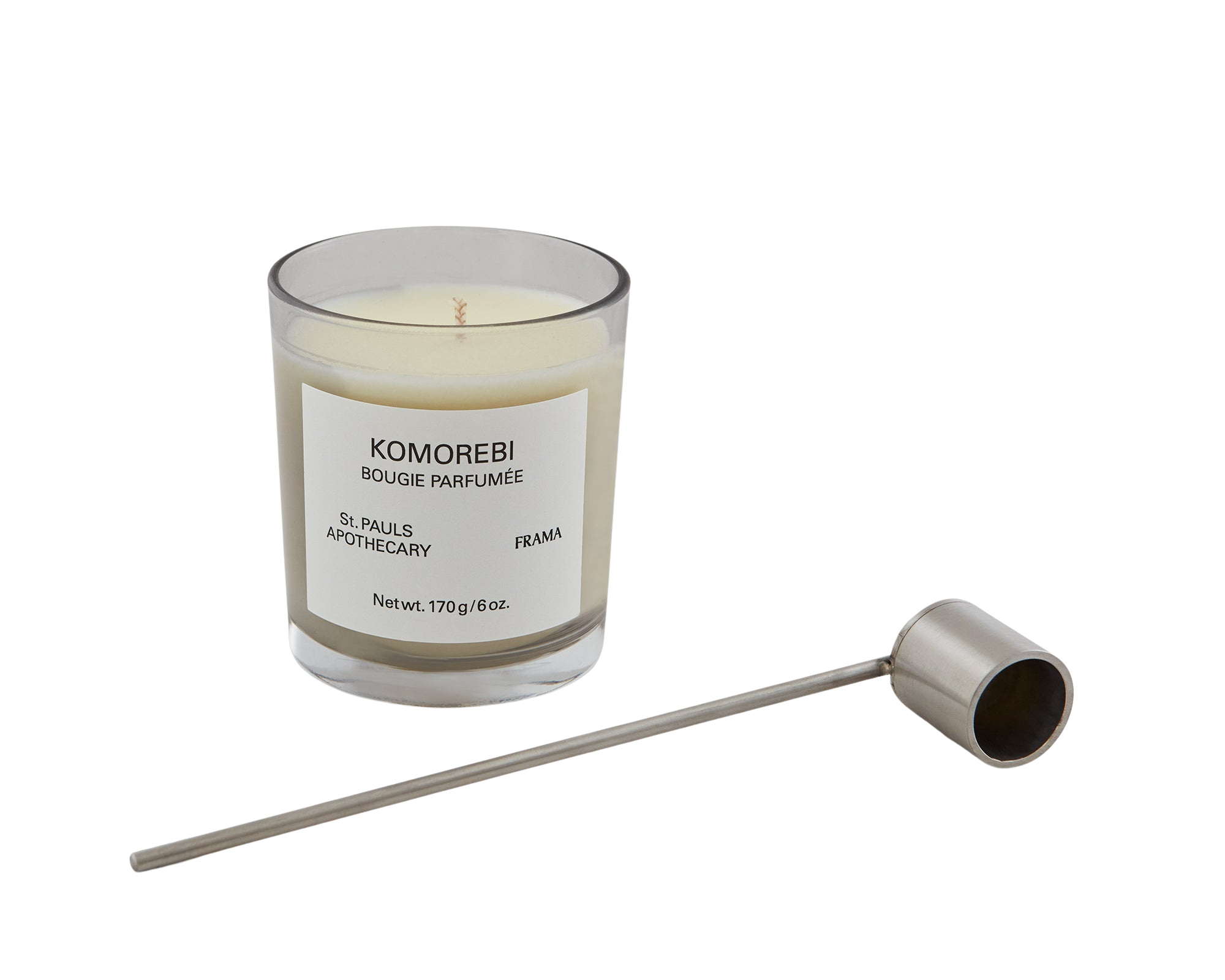 frama Scented Candle + Candle Snuffer | Komorebi | 170 g