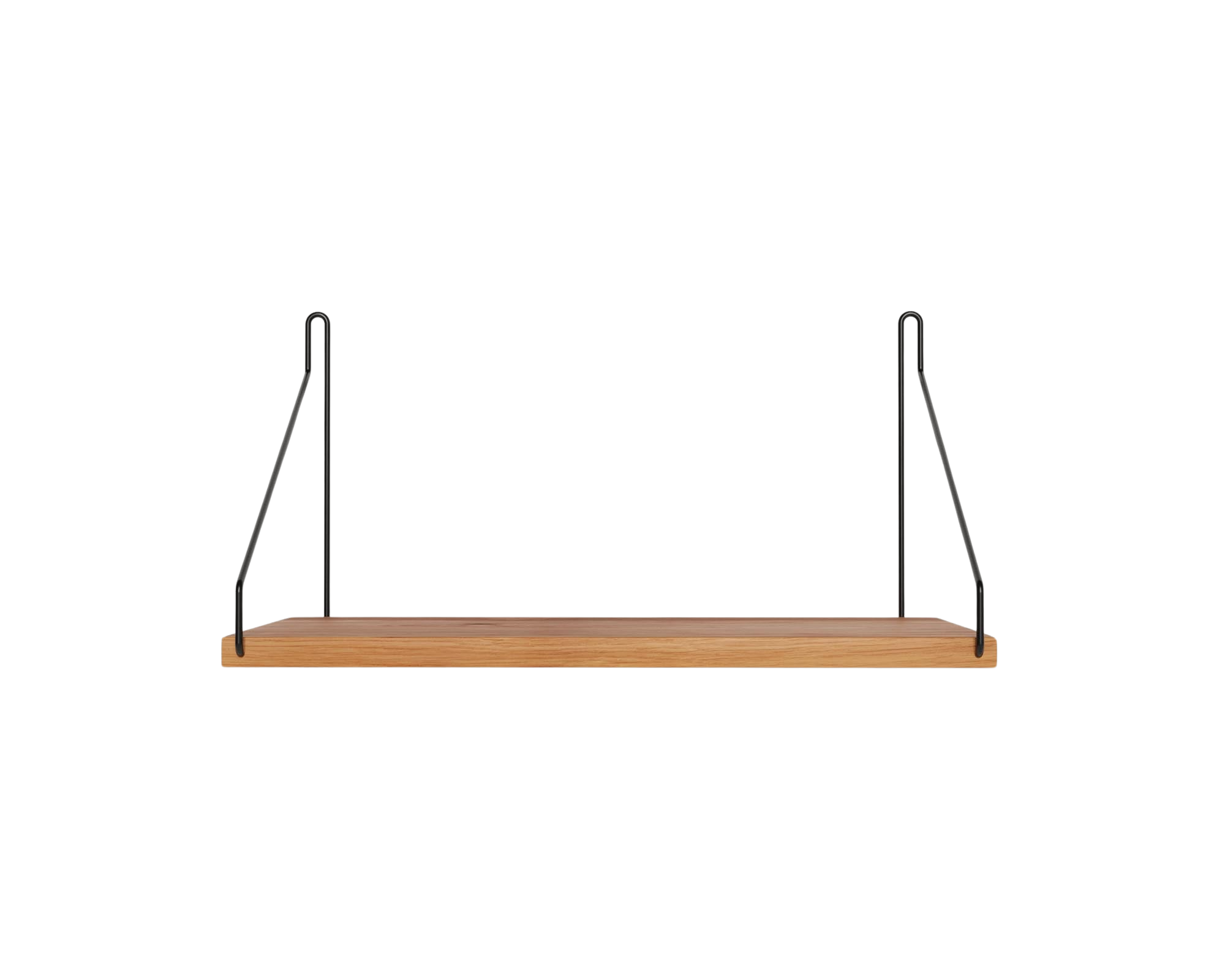 frama Single Shelf | Natural Oak / Black | D20 / W40
