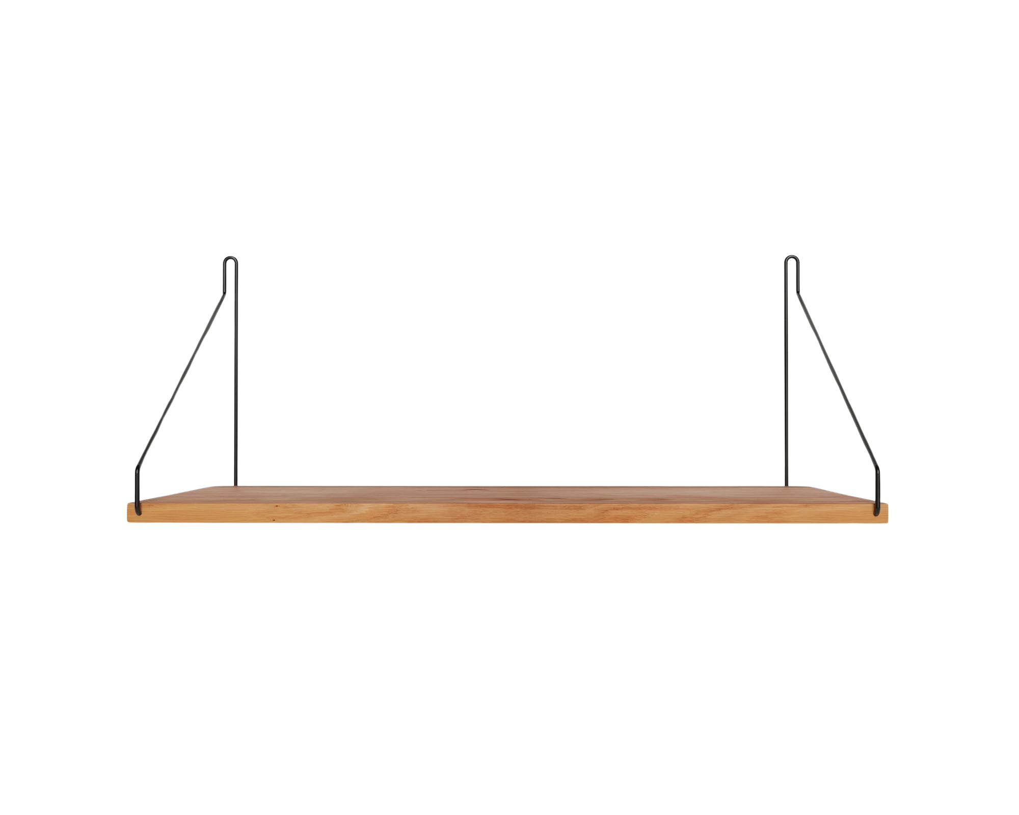 frama Single Shelf | Natural Oak / Black | D27 / W60