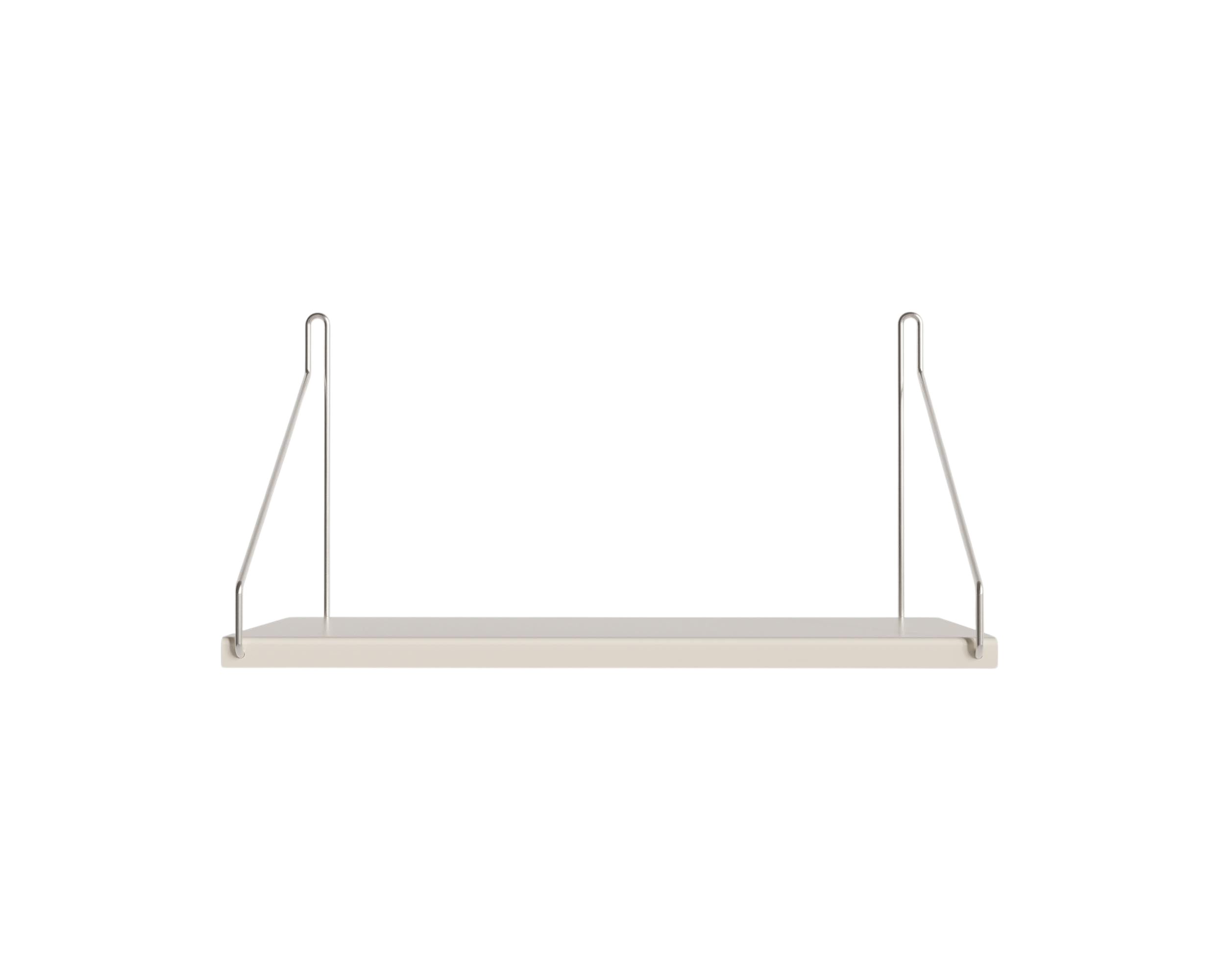 frama Single Shelf | Warm White Steel | D20 / W40