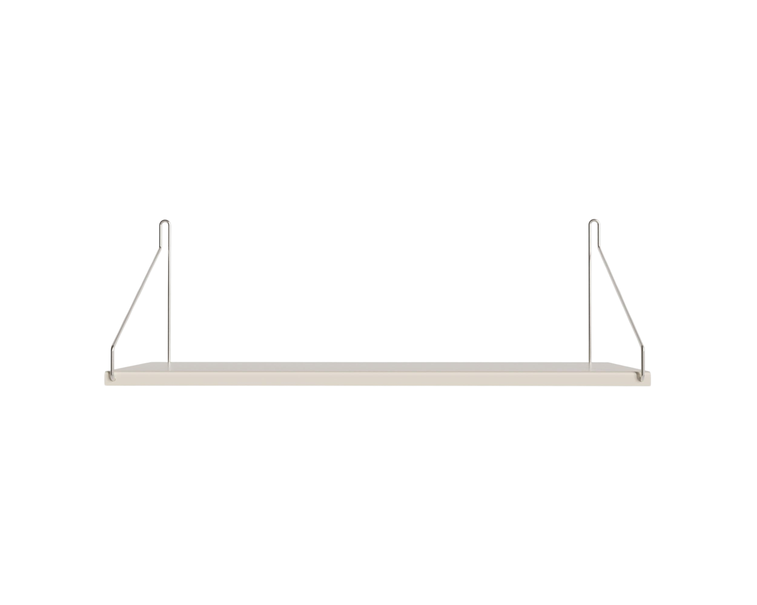 frama Single Shelf | Warm White Steel | D20 / W60