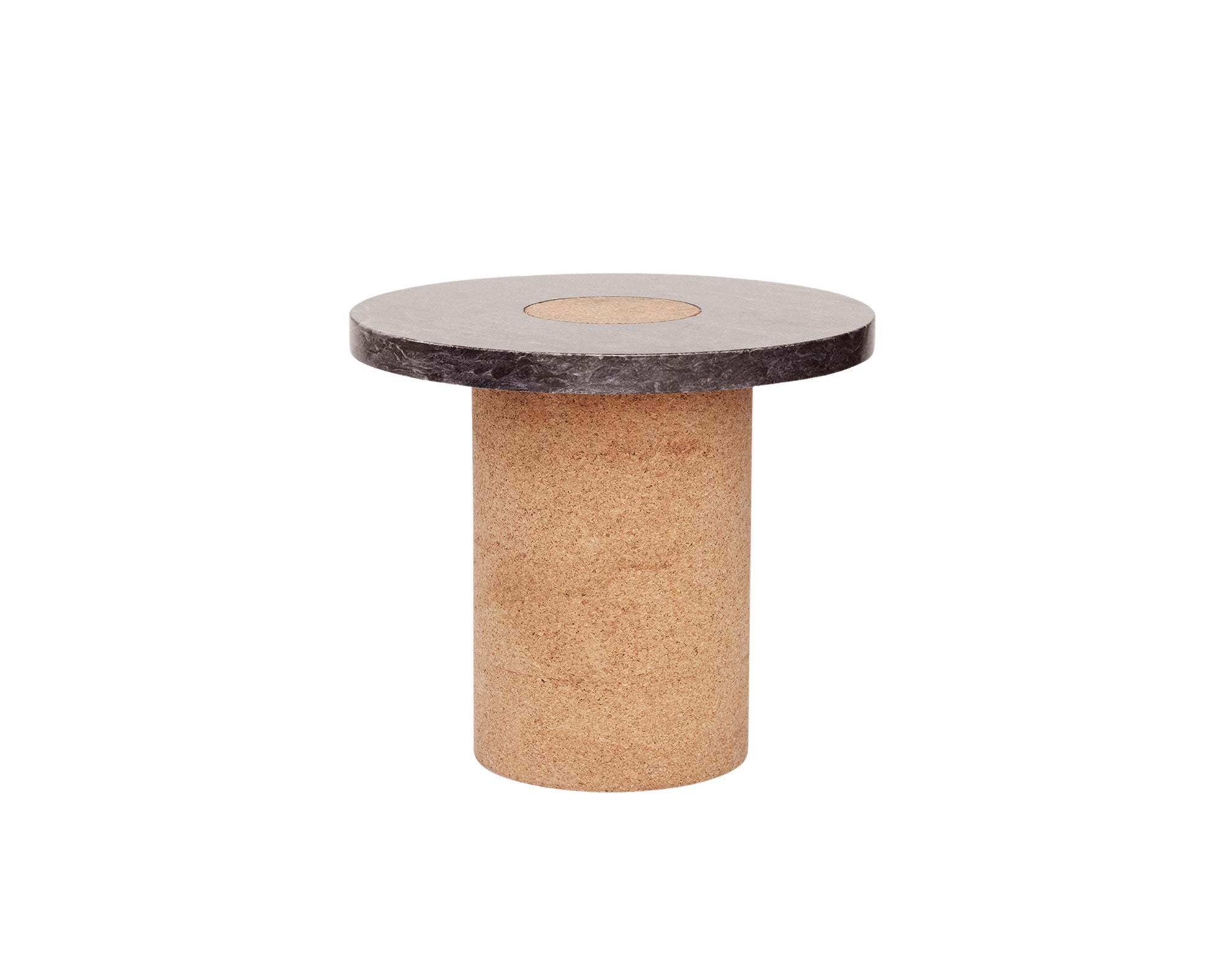frama Sintra Table | Black Marble / Cork | Small