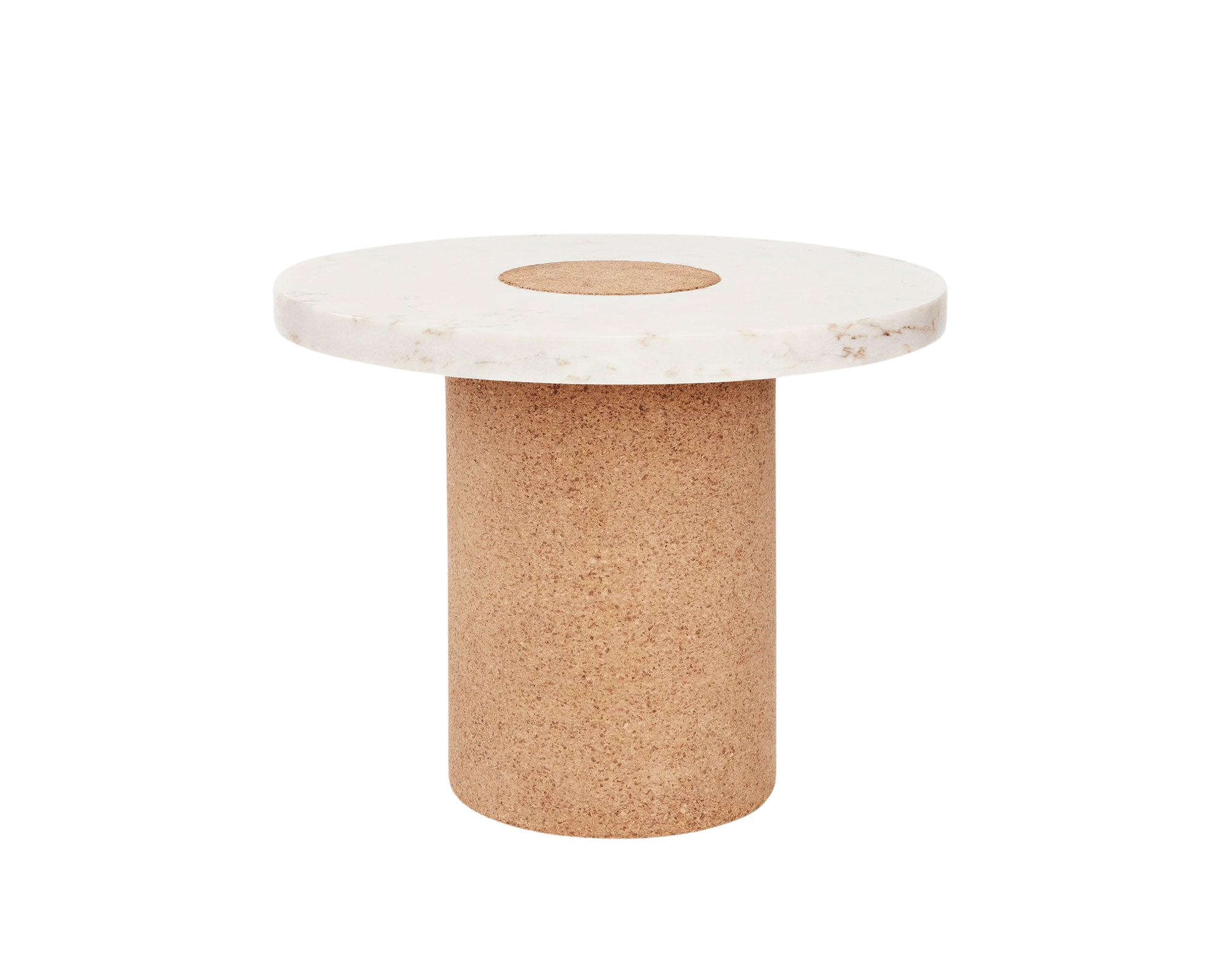 frama Sintra Table | White Marble / Cork | Large