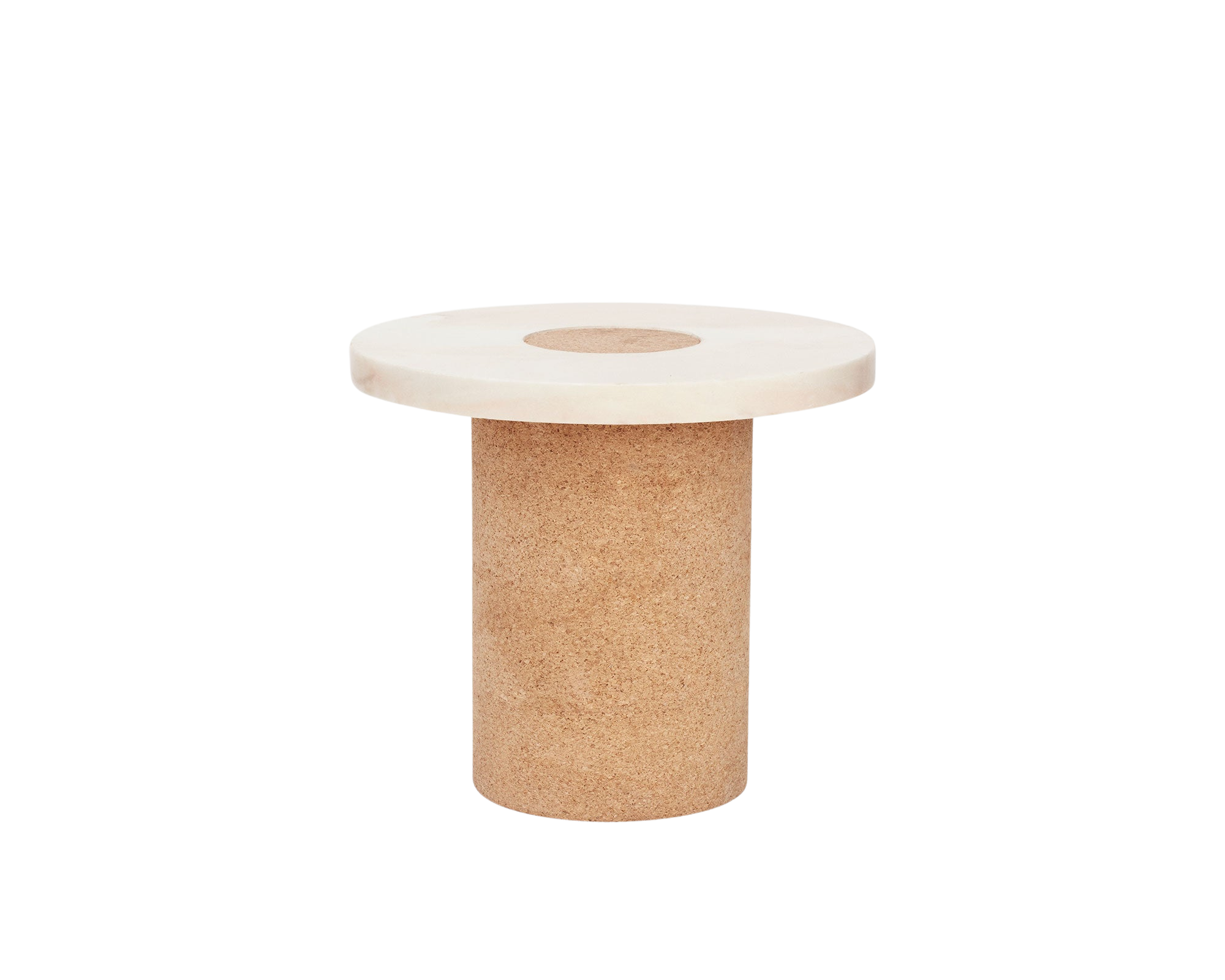 frama Sintra Table | White Marble / Cork | Small