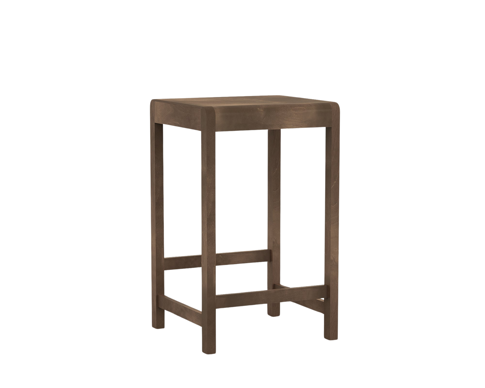 frama Stool 01 | Dark Brown Birch | H65