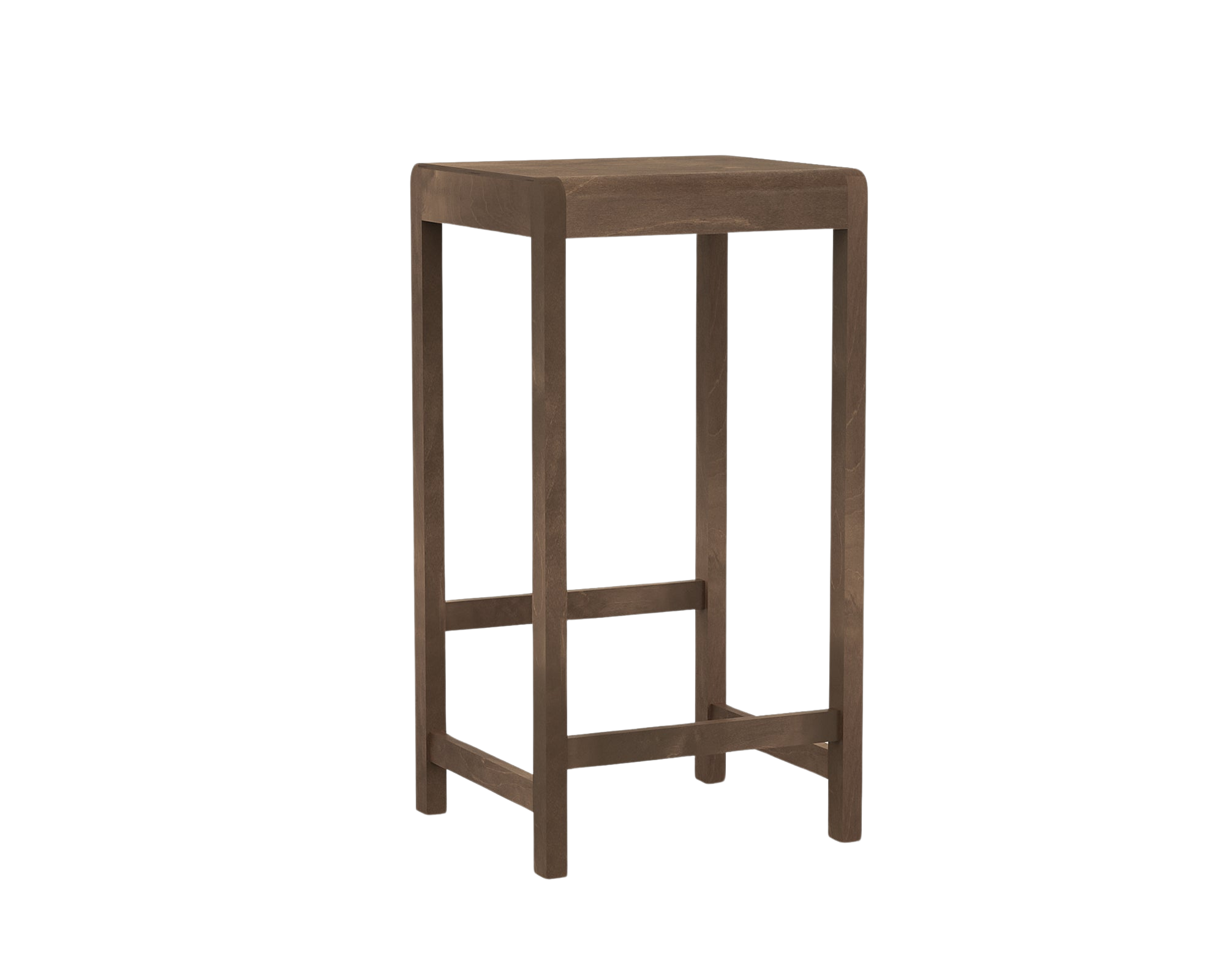 frama Stool 01 | Dark Brown Birch | H76