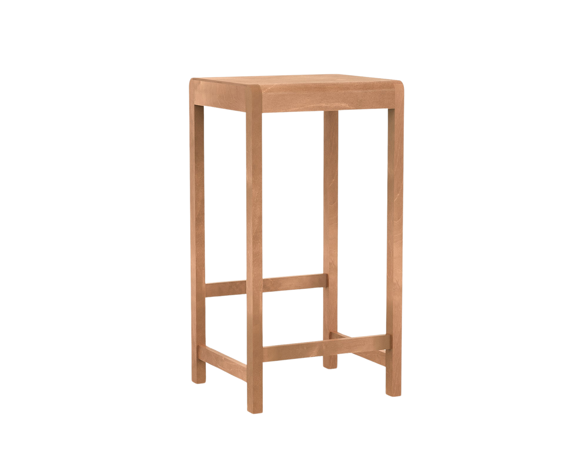frama Stool 01 | Warm Brown Birch | H76