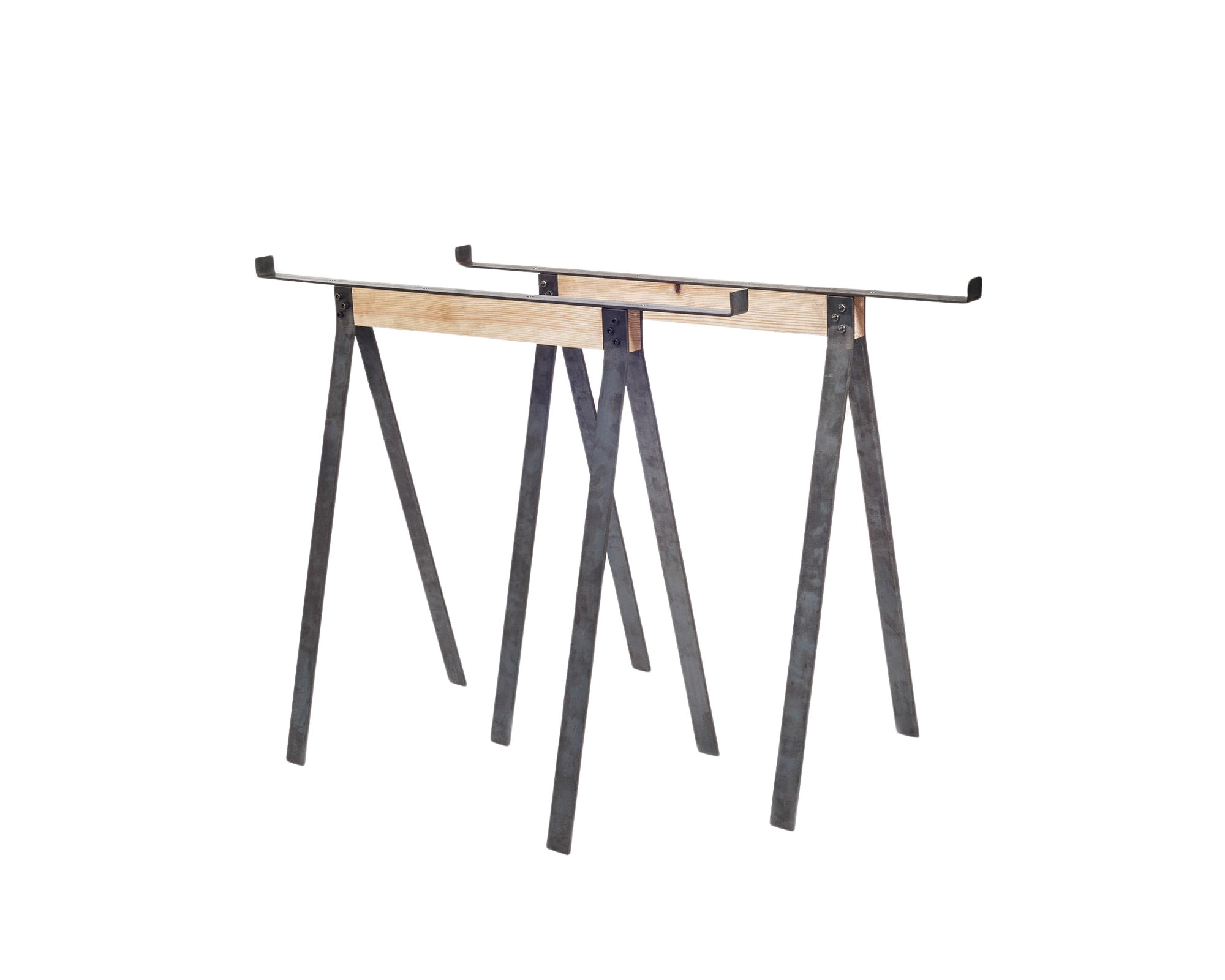 frama Trestles | Blackened Steel / Oak