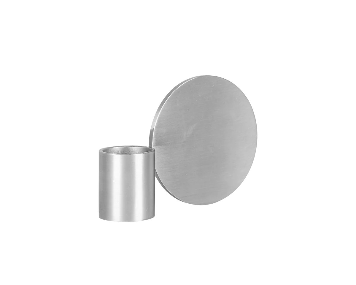 frama Fundament Candle Holder | Stainless Steel | Form 3