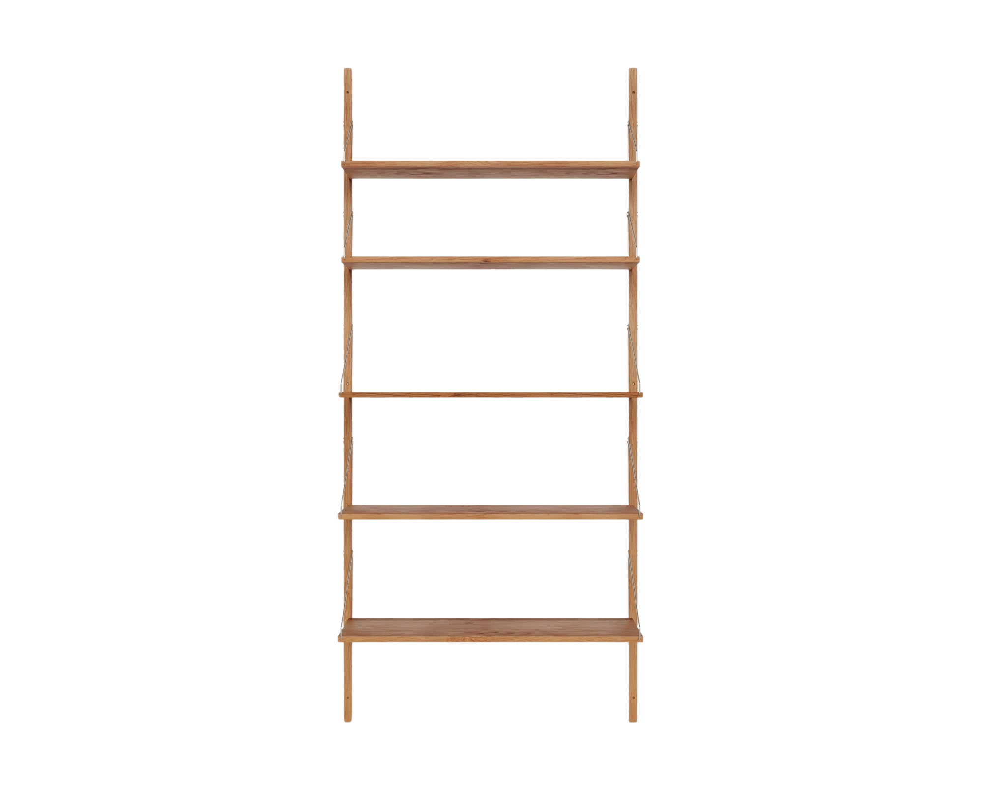frama Shelf Library Single Section | Natural Oak | H185.2 / W80