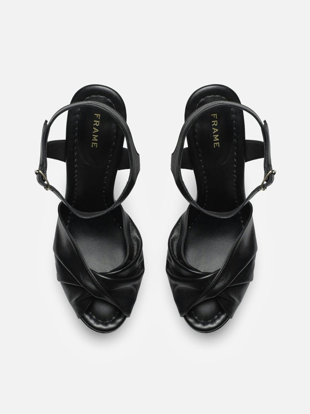 Frame Camille Platform Heel In Black