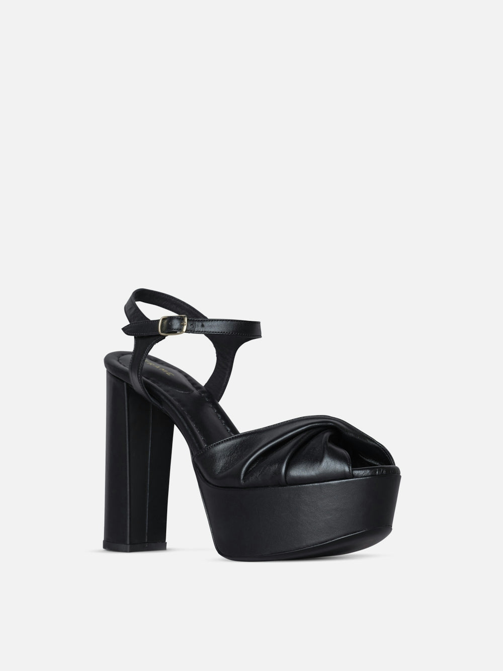 Frame Camille Platform Heel In Black