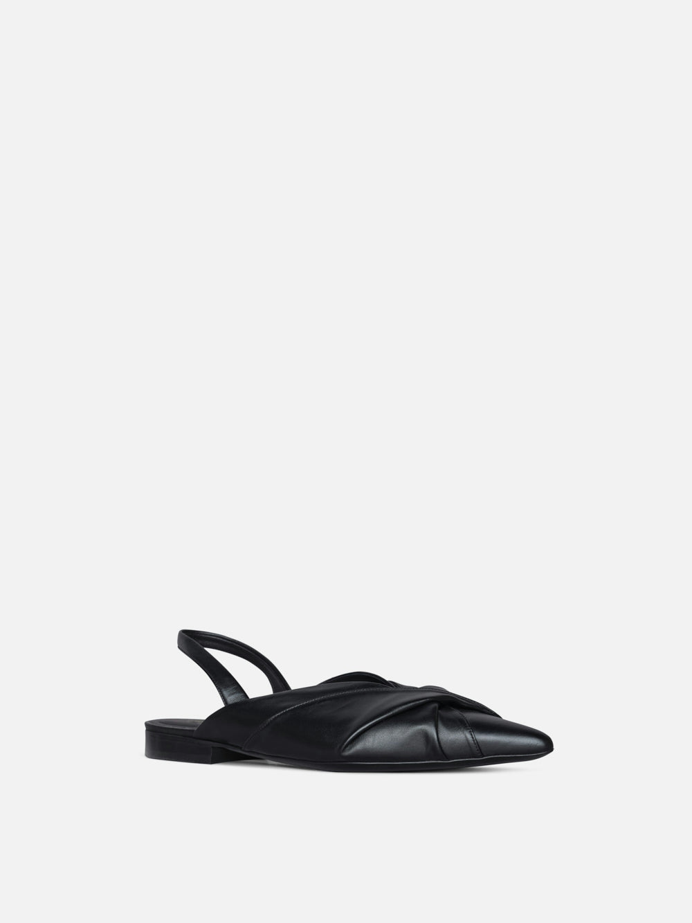 Frame Camille Slingback Flat In Black