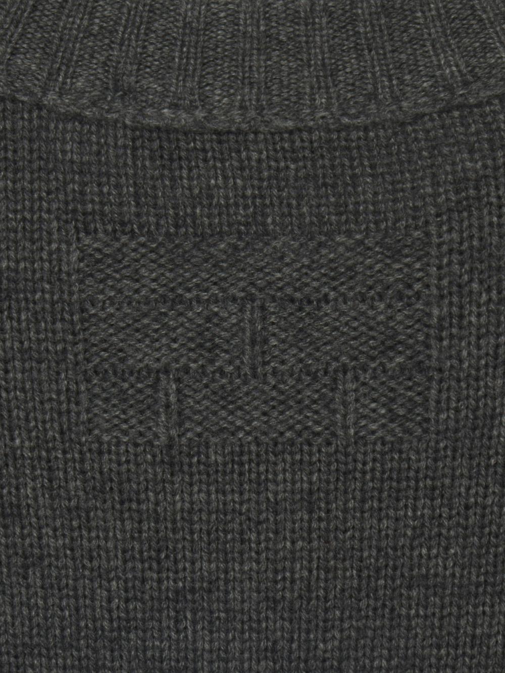 Frame Cashmere Crewneck Sweater In Dark Grey