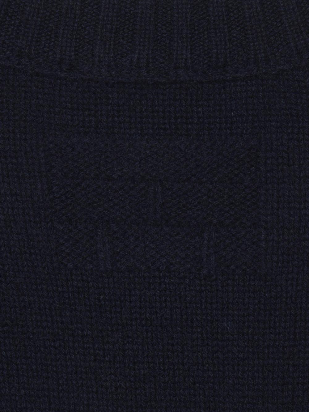 Frame Cashmere Crewneck Sweater In Navy