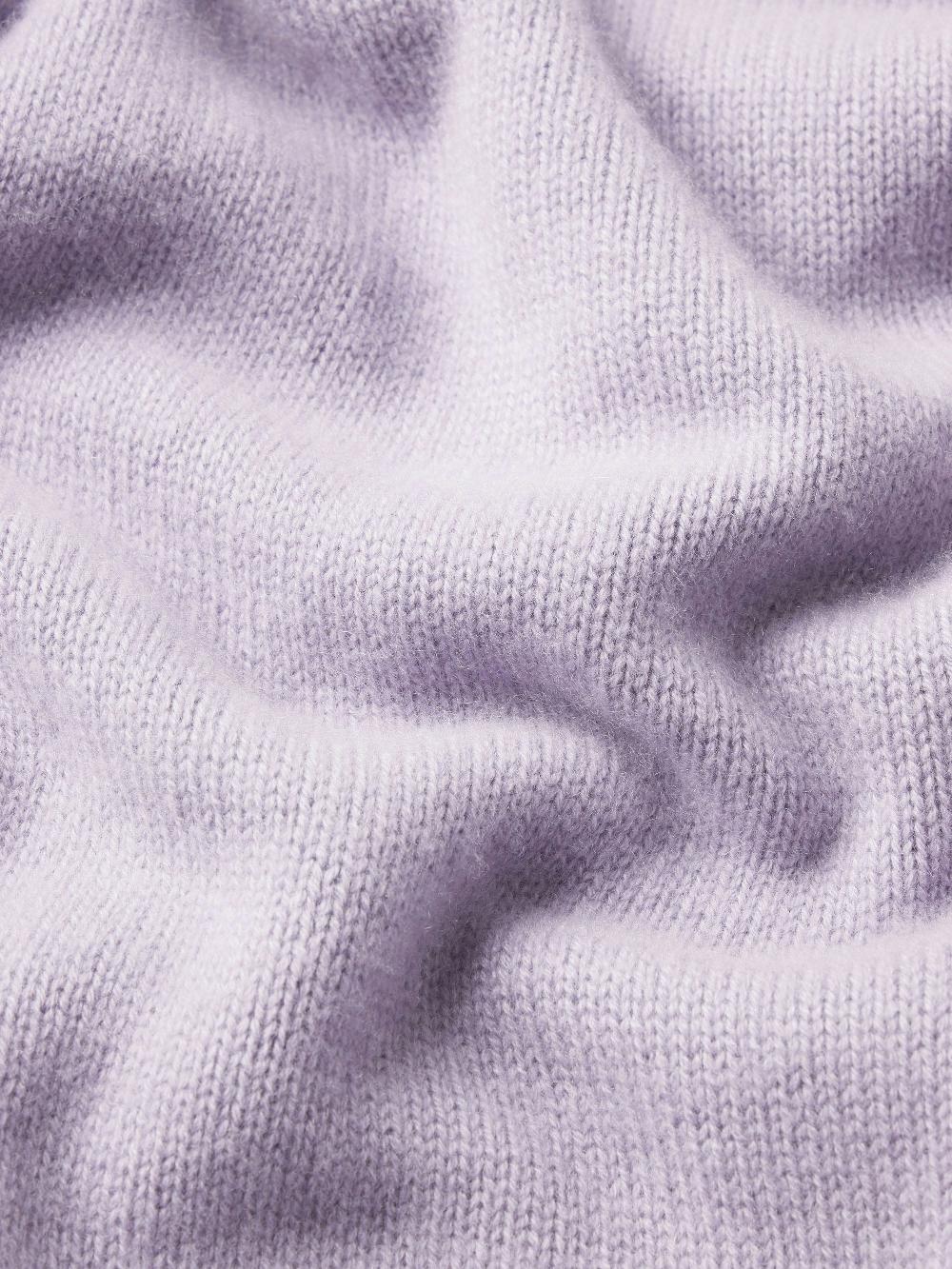Frame Cashmere Crewneck Sweater In Old Lavender