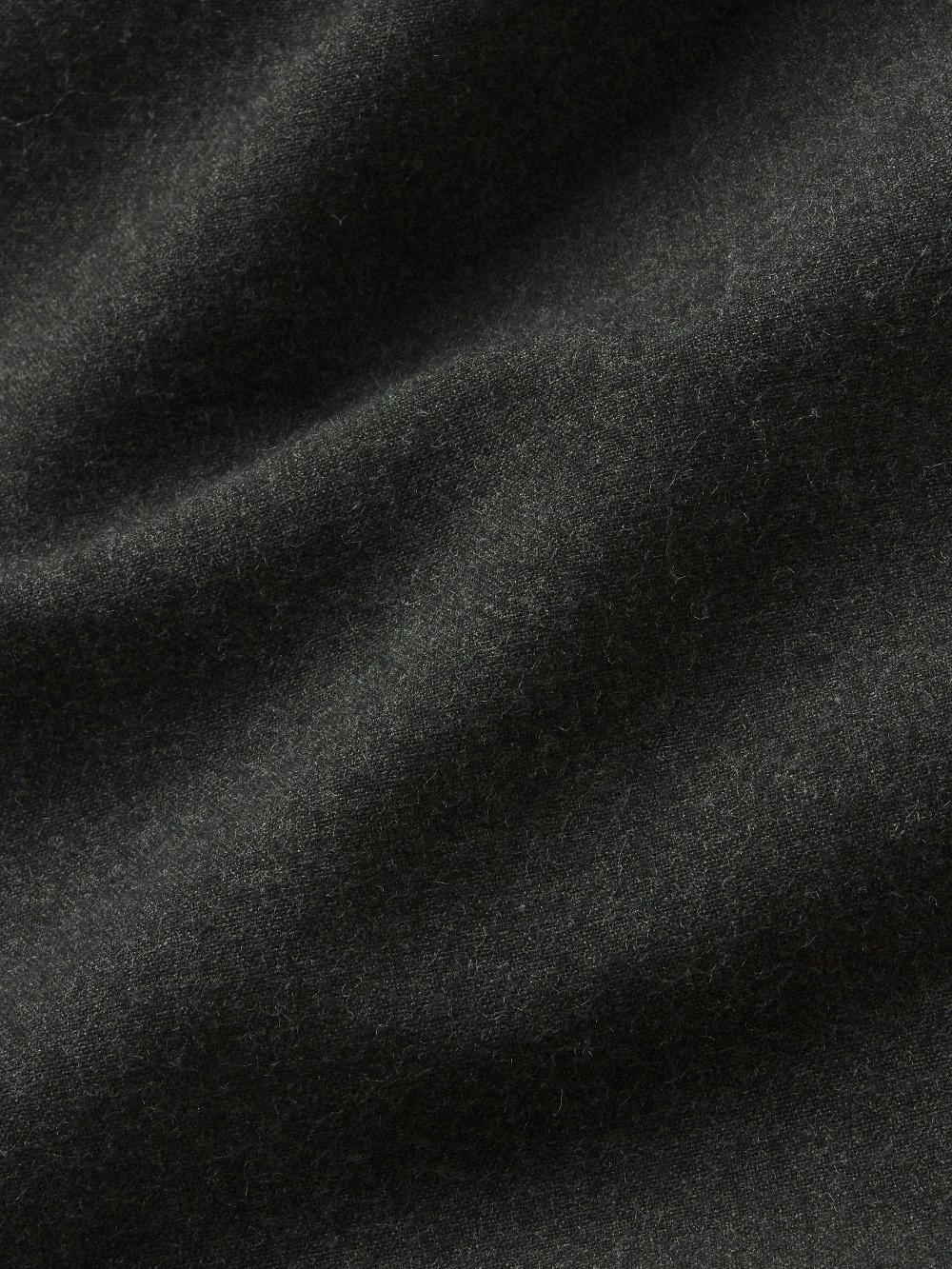 Frame Classic Flannel Shirt In Grey Melange